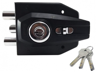 Philips Cerradura de Sobreponer AS2000ANE, Negro 