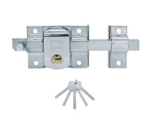 Philips Cerradura de Sobreponer AS800LDC, Plata 