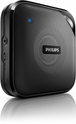 Philips Bocina Portátil BT2500, Bluetooth, Alámbrico/Inalámbrico, 3W, USB/3.5mm, Negro 