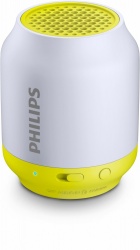 Philips Bocina Portátil BT50G/37, Bluetooth, Alámbrico/Inalámbrico, 2W RMS, USB, Gris/Amarillo 