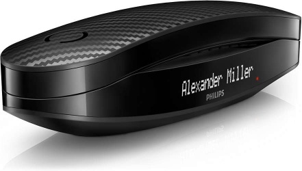 Philips Teléfono Inalámbrico DECT M6601BB/85, Altavoz, Negro 