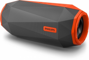 Philips Bocina Portátil SB500M/00, Bluetooth, Alámbrico/Inalámbrico, 2.0 Canales, 30W RMS, Naranja 