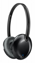Philips Audífonos SHB4405BK/00, Bluetooth, Inalámbrico, Negro 