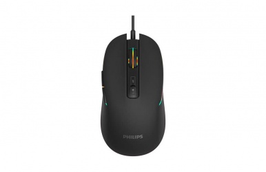 Mouse Gamer Philips Óptico Momentum G414, Alámbrico, USB, 3200 DPI, Negro 