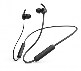 Philips Audífonos con Micrófono TAE1205BK/00, Bluetooth, Inalámbrico, Negro 