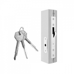 Philips Cerradura para Puerta Corrediza X-455AN, Plata 