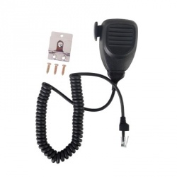 Phox Micrófono Bidireccional para Radio PH2000, RJ-45, Negro, para Kenwood 