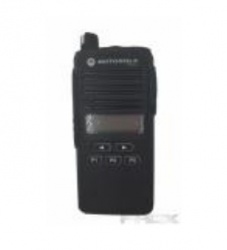 Phox Funda Reforzada de Plástico, Negro, para Motorola EP350 