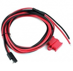 Phox Arnes de Corriente para Motorola, 3 Metros, Negro/Rojo 