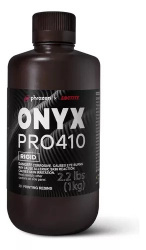 Phrozen Resina para Impresora 3D Onix Pro 410, Rígida Estándar Plus, 1kg, Negro 