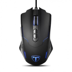 Mouse Gamer Pictek Óptico PC034, Alámbrico, USB-A, 7200DPI, Negro 