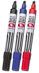 Pilot  Marcador Permanente 44400 Cincel, Azul, 12 Piezas 