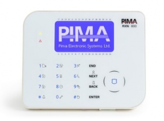 PIMA Teclado para Sistemas de Alarma Hunter8 y HunterPro 