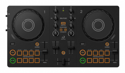 Pioneer Controlador para DJ DDJ-FLX2, 2 Canales, USB, Negro 
