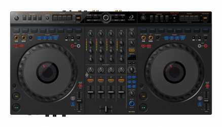 Pioneer Controlador para DJ DDJ-GRV6, 4 Canales, RCA/6.3mm, Negro 