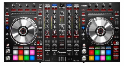 Pioneer DDJ-SX2 Controlador Multimedia, de 4 Canales, 20 - 20000Hz 