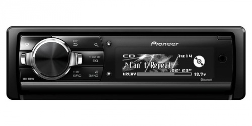 Pioneer Autoestéreo DEH-80PRS, 200W, MP3/CD/AUX/USB 2.0, Bluetooth, Negro 