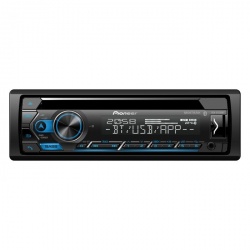 Pioneer Autoestéreo DEH-S4250BT, 200W, CD/AUX/Bluetooth, USB, Negro 