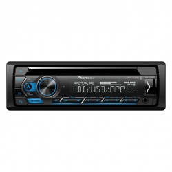 Pioneer Autoestéreo DEH-S4250BT, 200W, CD/AUX/Bluetooth, USB, Negro 