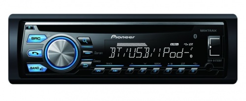 Pioneer Autoestéreo DEH-X4750BT, Bluetooth, CD/MP3, USB, con Conectividad de iPod/iPhone 