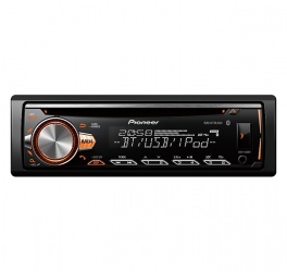 Pioneer Autoestéreo DEH-X50BT, 88W, MP3/CD/AUX/USB, Bluetooth, Negro 