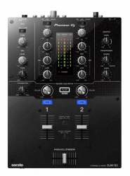 Pioneer Mezcladora DJ Profesional DJM-S3, 2 Canales, 1x USB, Negro 