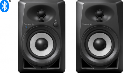 Pioneer Bocinas para Monitoreo DM-40BT, Bluetooth, Inalámbrico, Negro 
