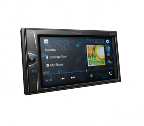 Pioneer  Autoestéreo DMH-G225BT, 6.2”, 50W, MP3/WMA/AAC/WAV/DivX/WMV/MPEG-4 /JPEG/BMP, Negro 