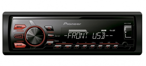 Pioneer Autoestéreo Multimedia MVH-075UB, CD//MP3, USB 