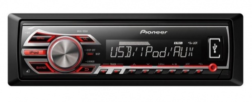 Pioneer Autoestéreo MVH-155UI, 4.0, 4 x 50W, MP3/WMA/WAV, USB/AUX 