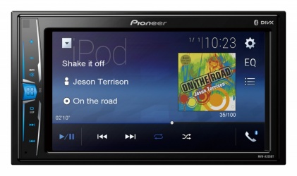 Pioneer Autoestereo MVH-A205BT, Pantalla 6.2