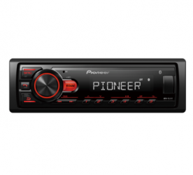Pioneer Autoestéreo MVH-S145BT, No disponible, 50W, Bluetooth, USB, MP3, 