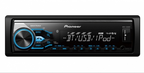 Pioneer Autoestéreo Multimedia MVH-X385BT, Bluetooth, MP3, AM/FM, con Conectividad de iPod/iPhone 