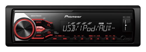 Pioneer Autoestéreo MVH-X185UI, USB, AM/FM, 200W 