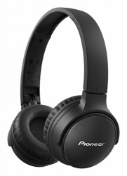 Pioneer Audífonos con Micrófono SE-S3BT-B, Bluetooth, Inalámbrico, Negro 