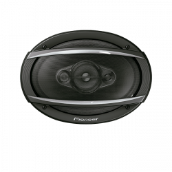 Pioneer Bocina para Auto TS-A6980F, 650W, 4 Vías, 90dB, 9”, Negro 