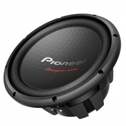 Pioneer Bocina para Auto TS-W312D4, 1600W, 92dB, 30cm, Negro 