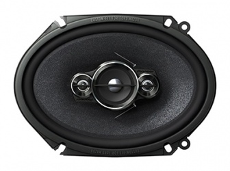 Pioneer Bocina para Auto TS-A6886R, 350W, 4 Vías, 91dB, 6