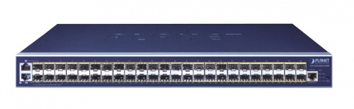 Switch Planet Gigabit Ethernet GS-6320-46S2C4XR, 46 Puertos 100/1000BASE-X SFP + 2 Puertos TP/SFP + 4 Puertos 10G SFP+, 176Gbit/s, 16.000 Entradas - Administrable 