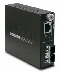 Planet Convertidor de Medios Gigabit Ethernet a Fibra Óptica SC Multimodo, 2000 Mbit/s, 550m 