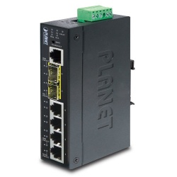 Switch Planet Gigabit Ethernet IGS-5225-4T2S, 4 Puertos 10/100/1000Mbps + 2 Puertos 1G SFP, 12 Gbit/s, 8000 Entradas - Administrable 