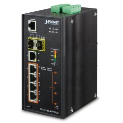 Switch Planet Gigabit Ethernet IGS-5225-4UP1T2S, 5 Puertos 10/100/1000Mbps (4x PoE++), 2 Puertos SFP, 14Gbit/s, 8000 Entradas - Administrable 