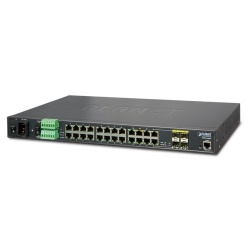 Switch Planet Gigabit Ethernet IGSW-24040T, 20 Puertos 10/100/1000Mbps + 4 Puertos SFP, 48 Gbit/s, 8000 Entradas - Administrable 