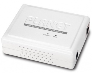 Planet Inyector PoE POE-161, 2 Puertos RJ-45, IEEE 802.3af 