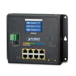 Switch Planet Gigabit Ethernet WGS-5225-8P2SV, 8 Puertos 10/100/1000Mbps + 2 Puertos SFP, 20 Gbit/s, 8000 Entradas - Administrable 