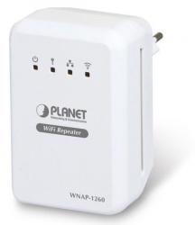 Access Point Planet WNAP-1260, Inalámbrico, 300 Mbit/s, 2.4GHz, Antena de 2dBi, hasta 100 Metros 