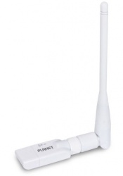 Planet Adaptador de Red USB 2.0 WNL-U554A, Inalámbrico, 150 Mbit/s, Antena de 3dBi 