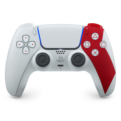 Playstation Gamepad DualSense God of War, para PlayStation 5, Alámbrico, Rojo 