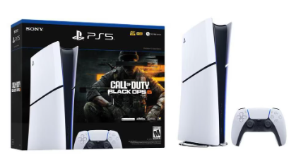 Playstation Call Of Duty Black OPS 6 1TB, Wi-Fi, Lector de Discos, Negro/Blanco 