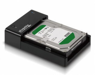 Plugable Adaptador de Disco Duro SATA I/II/III - USB 3.0, para Unidades de Disco de 3.5